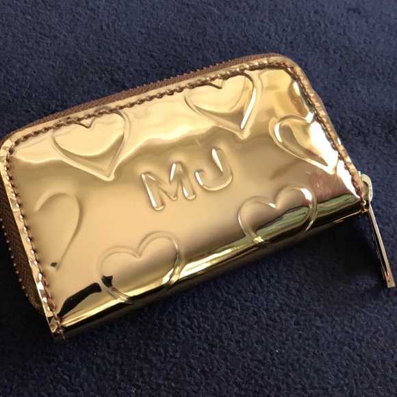 marc jacobs gold purse
